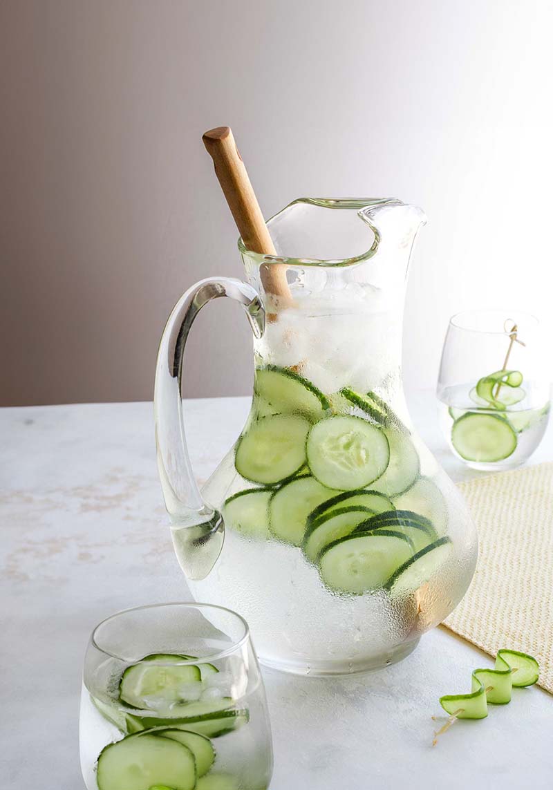 Cucumber-Infused Water