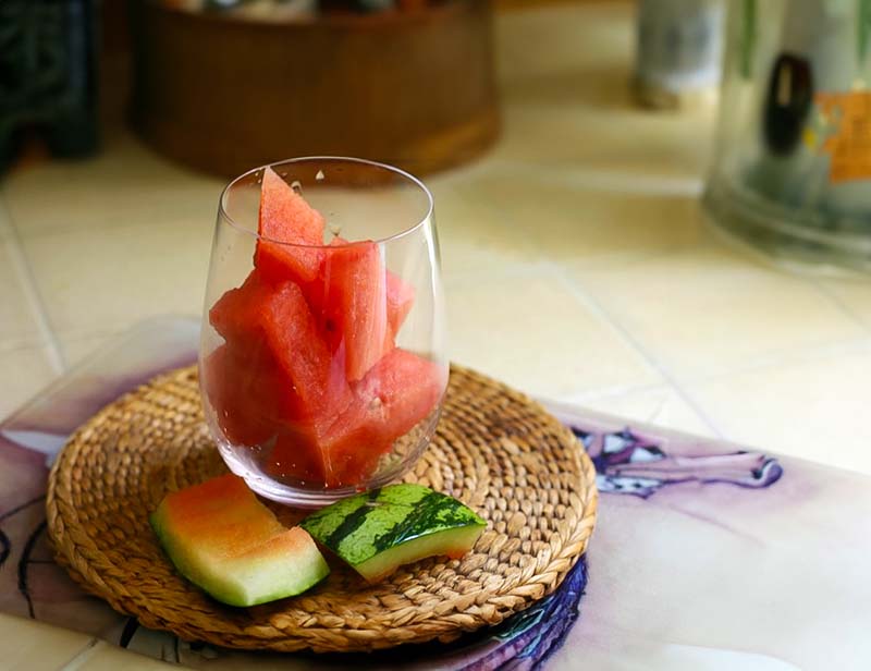 Calorie Content in a Cup of Watermelon