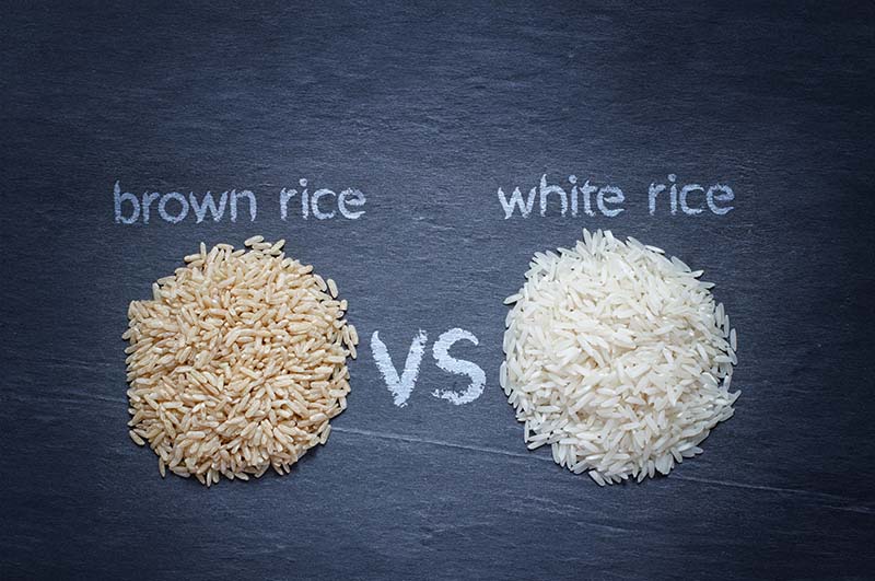 Brown Rice Compared to White Rice